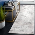 thumbnail image 2 of SAFAVIEH Vogue Wendell Abstract Runner Rug, Grey/Beige, 2' x 8', 2 of 11