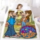 thumbnail image 5 of Maya y Miguel anti-pilling, suave, ligera, esponjosa y acogedora de lujo para hogar y cocina – Perfecta para niños y adultos,100X80cm, 5 of 6