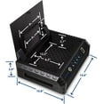 thumbnail image 5 of Viking Security Safe VS-37PZ Two Gun Safe with FBI Certified Fingerprint Safe Biometric Safe Sensor & Keypad 2 Handgun Capacity Pistol Safe, 5 of 8