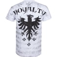 thumbnail image 2 of Royalty Dragon Short Sleeve Crew Neck Cotton Mens Fashion T-Shirt ( 2 Colors ) - White - X-Large, 2 of 2