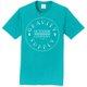 thumbnail image 1 of Camiseta de manga corta Gravity Outdoor Co. Aqua Logo blanco XL, 1 of 1
