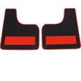 thumbnail image 1 of piezas de guardabarros para coche, estilo deportivo negro, protector intermitente universal, guardabarros de goma de repuesto, 1 of 14