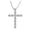 Platinum, variant on 2 Carat Diamond Cross Pendant Necklace w/Chain Premium Collection Platinum