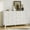 White, variant on Fluted 9 Drawer Dresser for Bedroom,52.8" Wood Chests of Drawers for Closet Living Room,Natural