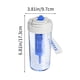 thumbnail image 3 of Double Use Plastic Cup With Separated Tea And Water Highquality Portable Mug And Drop Water Bottle, 3 of 6