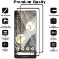 thumbnail image 2 of AICase Tempered Glass Screen Film Protector for Google Pixel 7 Pro & Google Pixel 7, 2 Count, 2 of 6