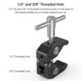 thumbnail image 4 of Pinza SMALLRIG con rosca de 1/4 y 3/8 y brazo ajustable de 25 cm, 4 of 9