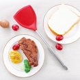 thumbnail image 1 of Kitchen Cooking Silicone Turner Spatula Heat Resistant Scraper Mixing Baking Utensils Red, 1 of 7
