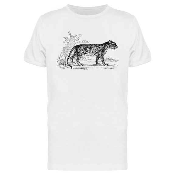 Panther, Vintage Engraved Style Tee Men's -Image by Shutterstock