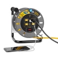 thumbnail image 2 of Camco Power Grip 50-Foot Extension Cord Reel with USB Charging Ports (55291), 2 of 6