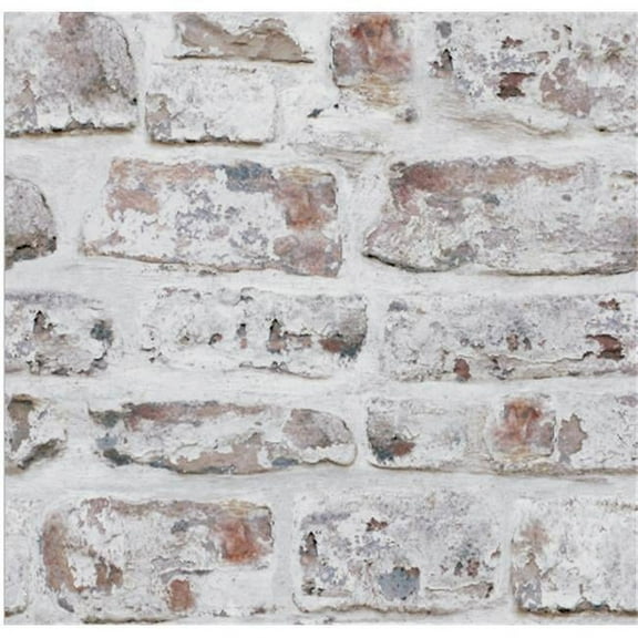Arthouse 671100 Whitewashed Brick Wallpaper