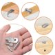 thumbnail image 4 of Kit de pasadores de estante de 120 piezas, clavijas de estante de 4 estilos, soporte en forma de L/fla de clavijas de estante de gabinete de muebles de cocina, 4 of 5