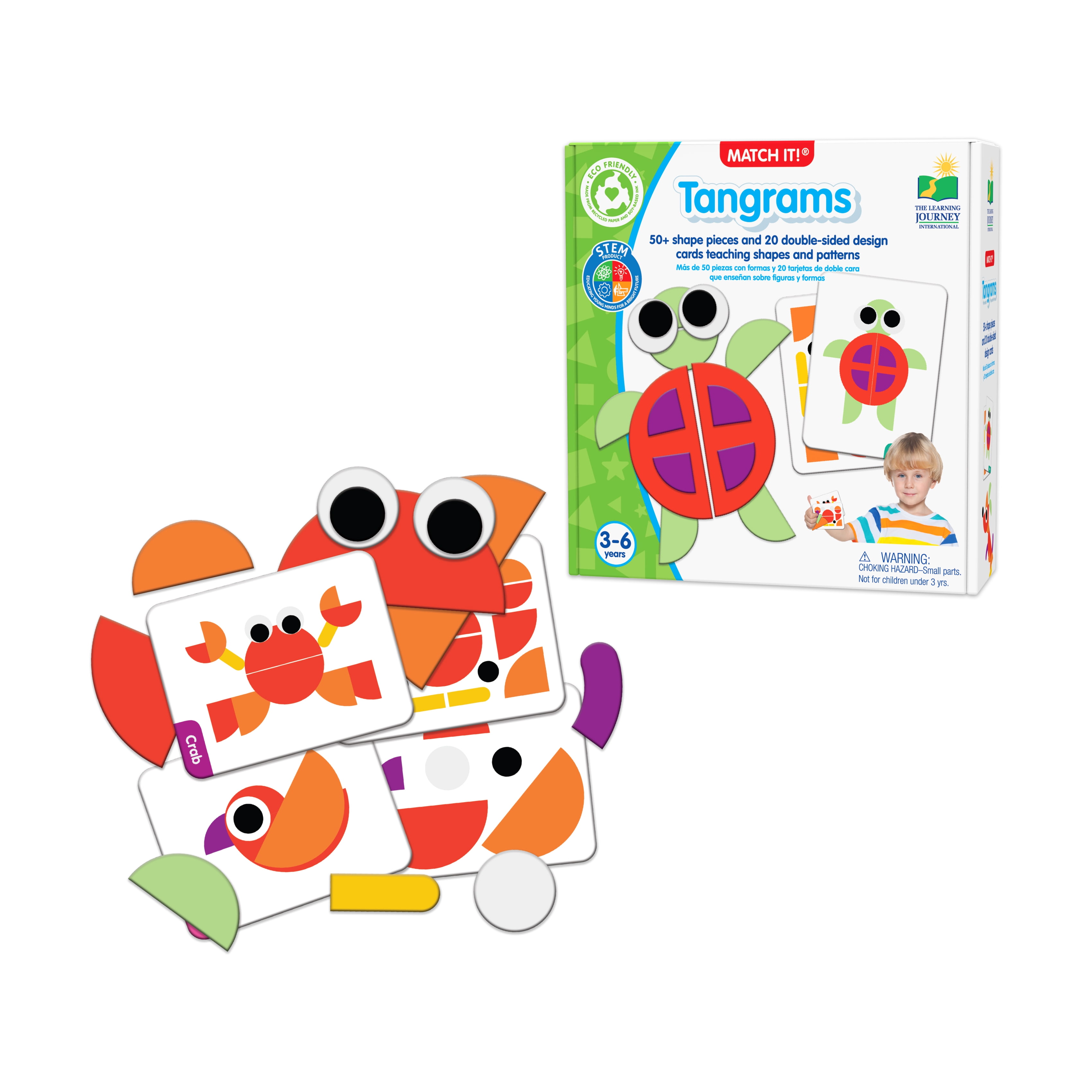 The Learning Journey Match It! - Tangrams