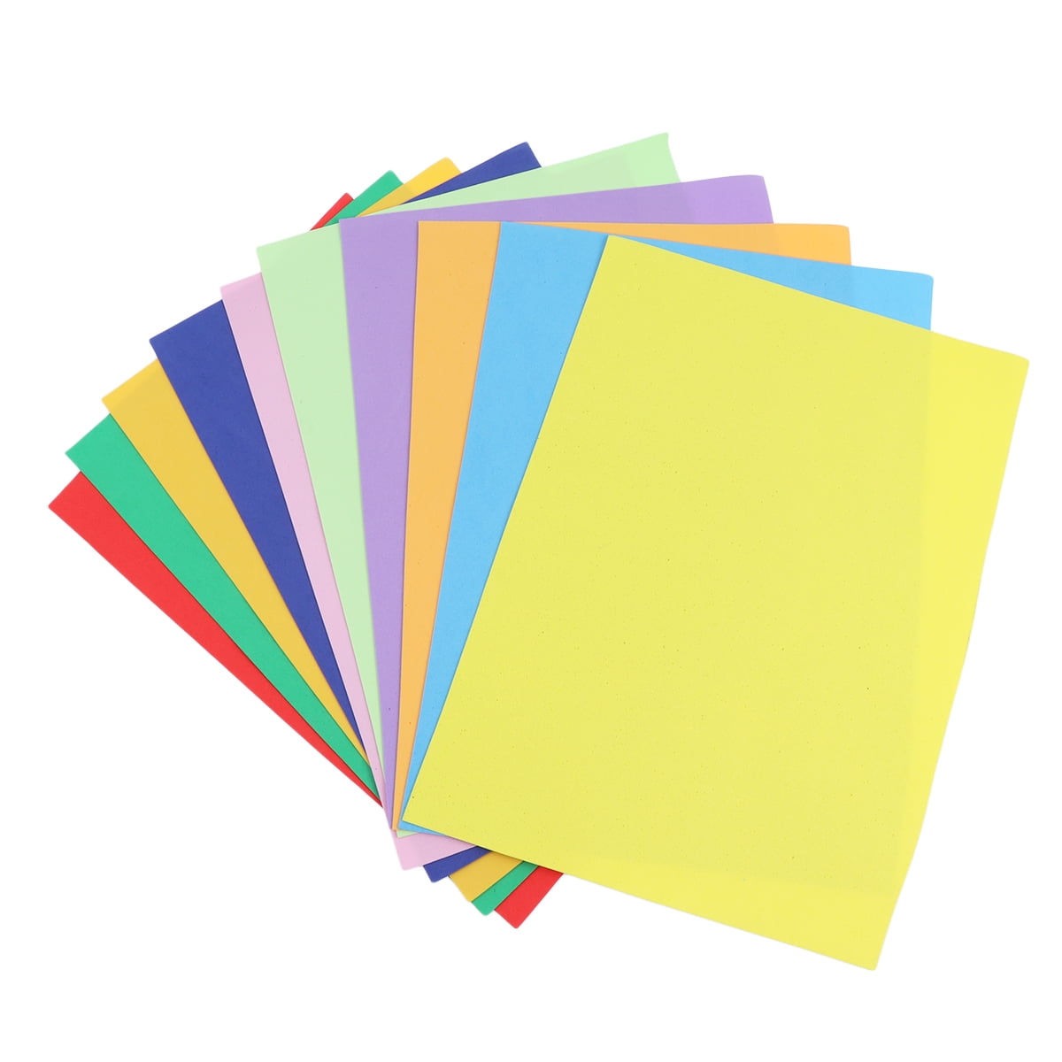 Foam Sheets Paper Craft Eva Sponge Colorful Form Crafts Diy Sheet