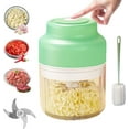 thumbnail image 1 of Electric Garlic Chopper, 2026 new Mini Food Processor,  Portable Veggie Chopper with 4/6 Stainless Steel Blades, Rechargeable Small Food Processor for Garlic, Onion, Chili, Ginger, Nuts, 1 of 9