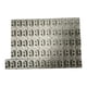 thumbnail image 3 of 5 tiras de silicona conductoras para teclados, almohadillas, reparación profesional de teclas para sistemas de 12 y 13 teclas y repuestos ligeros., 3 of 9