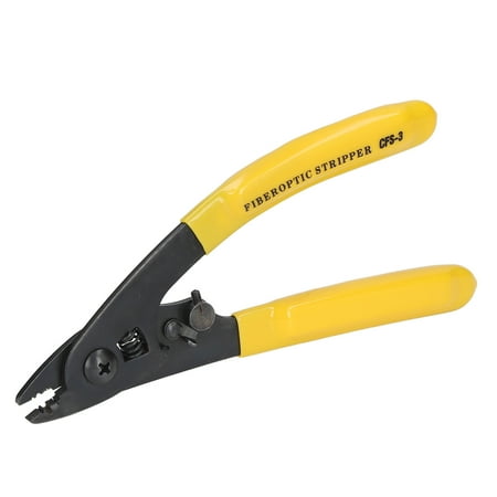 

Wire Stripper 3 Port Hole Comfortable Using Fiber Optic Stripping PVC Handle Robust Labor Saving For Garage