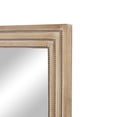 thumbnail image 4 of DecMode 27" x 72" Brown Tall Wall Mirror with Layered Beaded Frame, 4 of 10