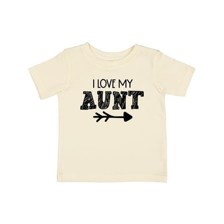 

Inktastic I Love My Aunt with Arrow Gift Baby Boy or Baby Girl T-Shirt
