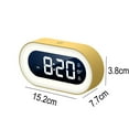 thumbnail image 2 of Charging voice alarm clock, mirror LED music clock, 2 of 5