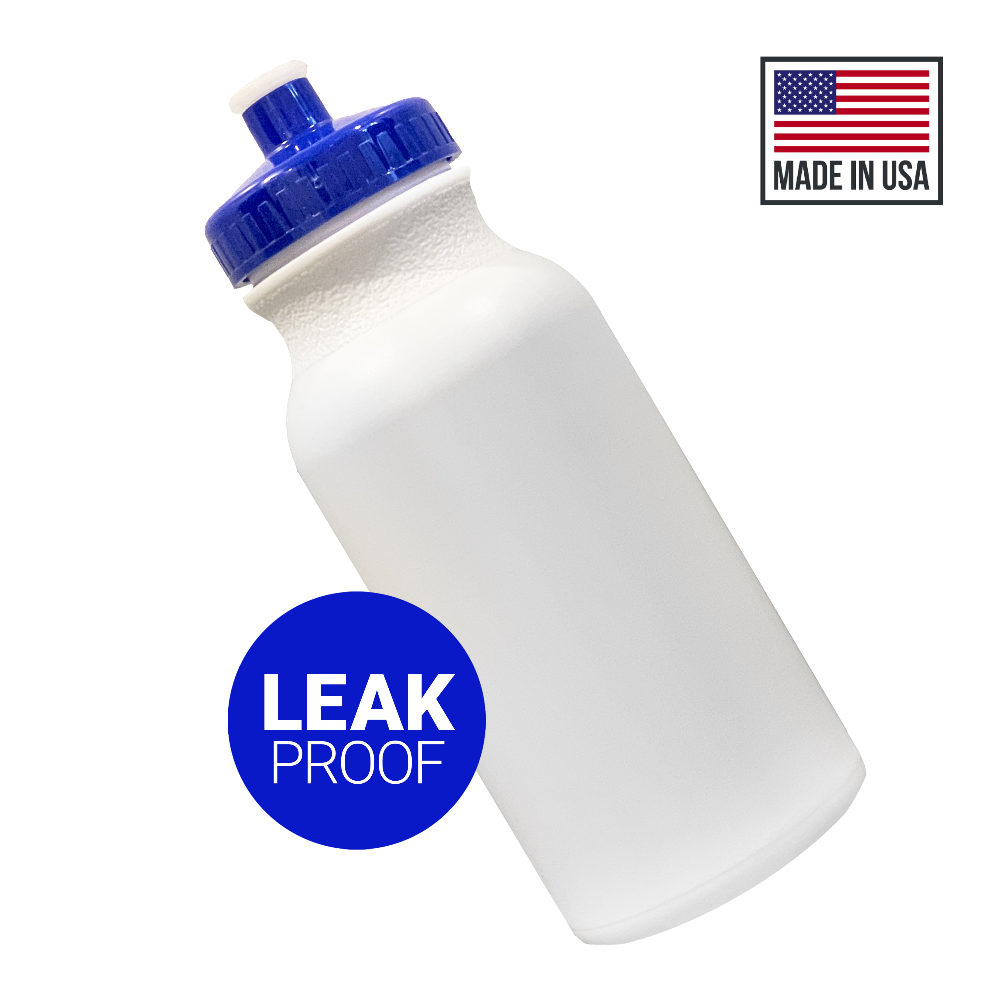 CSBD 20 oz. Bulk Water Bottles, 10 Pack, Made in USA, Blank Plastic  Reusable Water Bottles for Gym, …See more CSBD 20 oz. Bulk Water Bottles,  10 Pack