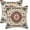 Boho2, variant on Boho Pillow Covers 18x18 Set of 2 Vintage Ethnic Carpet Pattern Boho Decor Pillowcase Orange Teal Decorations Outdoor Throw Pillows Farmhouse Decor Linen Bohemian Cushion Covers for Couch