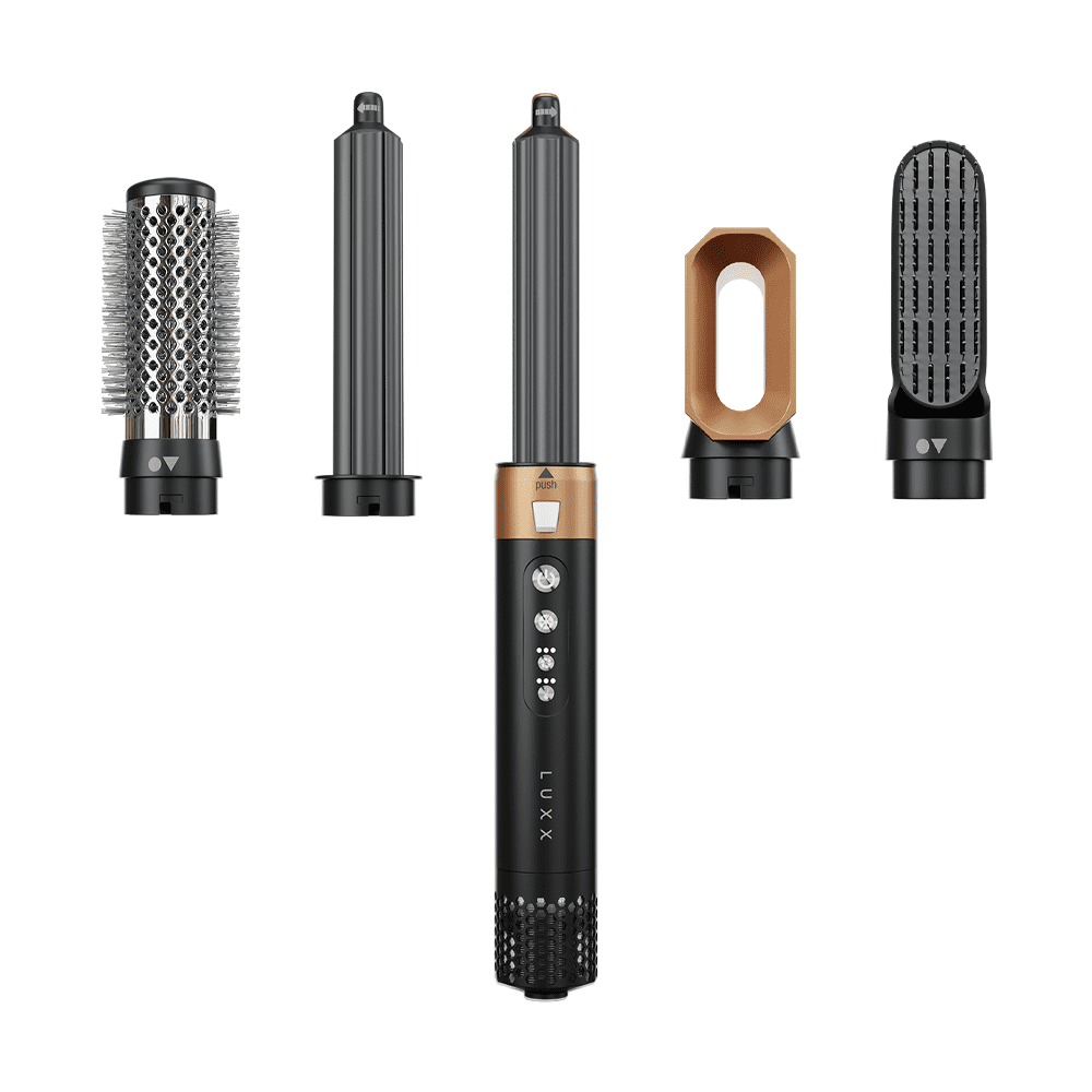 Luxx Air Pro™ 2 Secrecy Black Hair Styling Kit, 5 in 1 Hair Dryer