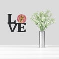 thumbnail image 2 of German Shepherd #2 Love Metal Wall Artwork LOVE, 2 of 2