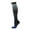 Light blue, variant on Unisex Knee High Socks Socks Color Pattern Pressure Stocking Men Elasticity Stocking Outdoor Orange