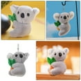 thumbnail image 4 of BRIGHTFUFU Llavero Koala, adornos colgantes, llavero Koala, mochila colgante, dijes de muñecos de peluche, 4 of 7