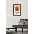 thumbnail image 2 of NBA Chicago Bulls - Drip Basketball 21 Wall Poster, 14.725" x 22.375", Framed, 2 of 3