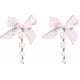 thumbnail image 2 of Vintage Pearl Drop Dangle Earrings Lightweight Black Pink Cute Bow Earrings Fashion Statement Ear Jewelry For Women And Girls (pink), 2 of 4