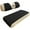 Black+Beige, variant on 10L0L Golf Cart Seat Covers Front Set for EZGO TXT RXV & Club Car DS Carts Part Accessories - Blue