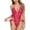454#Red, variant on Women's Underwear2025ï¼Bodysuit for Women Floral Lace Mesh Tight Rimless Strap Fashion Underwear for Curvy Women
