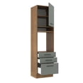 thumbnail image 4 of Mueble Para Horno Y Microondas Madesa Agata 60cm MG, 4 of 10