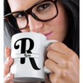 thumbnail image 2 of 3drose, Bold Script Monogram R - Ryan, 11oz Mug, 2 of 6