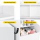 thumbnail image 4 of Yeshouse organizador de juguetes y estantería infantil de 76 cm, 3 niveles, librería de madera con amplio estante superior, ideal para dormitorios, salas de juegos o guarderías, 4 of 8