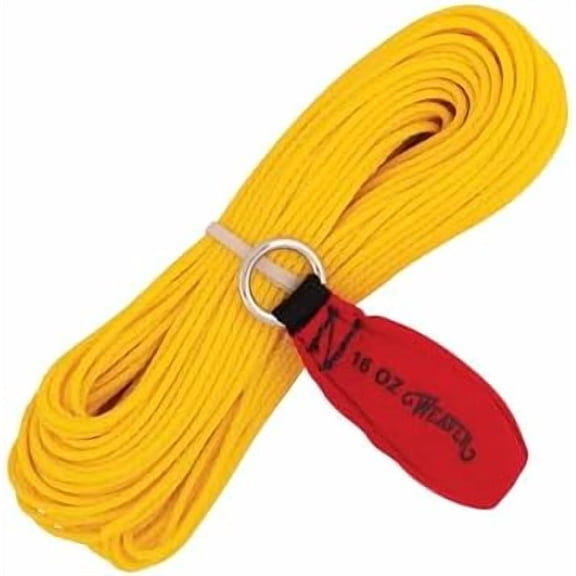 Throw Line and Weighted Throw Bag Kit, 150 ft Polyethylene Tree Climbing Rope 16 oz Throw Weight Set, Handcrafted Arborist Equipment$$Tools & Hardware Other