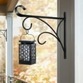 thumbnail image 6 of Tineasur Decorative Black Flower Pot Hanging Bracket Iron Planter Holder for Balcony and Living Room, 6 of 8