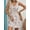 White, variant on Bnwani Womens Dresses,Summer Dresses for Women,Color Block,Lace,Cropped,Sleeveless,White,S