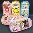 thumbnail image 2 of Sanrio Cinnamoroll Hello Kitty-estuche de lápices de gran capacidad, bolsa de almacenamiento de papelería de dibujos animados de Anime, bolsa de cosméticos, papelería para estudiantes Fivean unisex, 2 of 2
