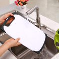 thumbnail image 4 of Kitchen Cutting Board (3-Piece Set) - Plastic Cutting Boards Set, Juice Grooves, BPA-Free and Dishwasher Safe, 4 of 5
