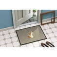 thumbnail image 4 of Carolines Treasures CK2201MAT Pembroke Corgi In the Kitchen Door Mat Indoor Rug or Outdoor Welcome Mat 18x27 Doormat, 4 of 4