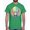 Irish Green, variant on Gildan 2000 Unisex Ultra Cotton Alien Shirt, Tee Shirt with Alien
