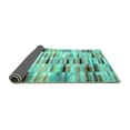 thumbnail image 2 of Ahgly Company Indoor Rectangle Southwestern Turquoise Blue Country Area Rugs, 2' x 4', 2 of 4
