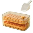 thumbnail image 3 of Caja para Fabricar Cubitos de Hielo Hht240124004 | Juego de Bandejas de Hielo de Plástico Apto para Uso Alimentario con Pala para Hielo con Tapa de Fácil Extracción con Un Solo Clic | Diseño Transpar, 3 of 3