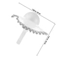thumbnail image 2 of Houderco 1Jgo Mango Floral Para De Boda Con Material Duradero Y, 2 of 8