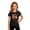 AB478 Black, variant on Bainana Child Girls Halloween T-Shirts Size 4-5 Years Trendy Pumpkin Ghost Print Short Sleeve Tees Toddler Festival Clothes Black