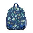 thumbnail image 3 of Waterproof Student Daypack with Ocean & Beach Coral Print - Spine-Friendly, Durable Backpack for School & Commuters, 3 of 6