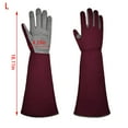 thumbnail image 3 of ZMKIAG Trimming Stab Gardening Long Sleeved Gloves, Rose Pruning Gloves Thorn Proof, Hand Flexible Gardening Gloves for Garden Gifts & Tools for Gardener, Yard Work, Wine Red, 3 of 8